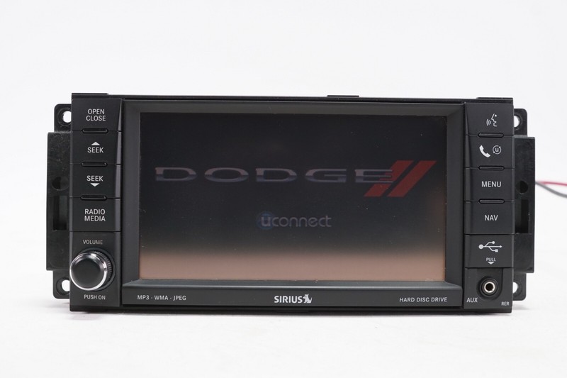 DODGE Radio Navigation NAV MP3 AM-FM CD GPS Uconnect OEM 2008 - 2010