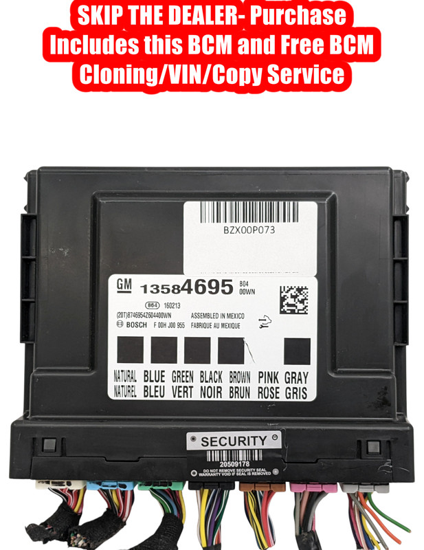 PROGRAMMED 13-17 Equinox Terrain SRX Regal Cruze Body Control Module BCM BCU OEM