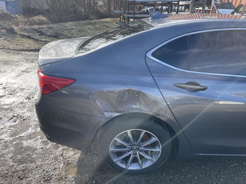 2019-20 ACURA TLX RIGHT QUARTER PANEL DOG LEG ONLY GRAY PC:NH797MV FWD 51K 62118
