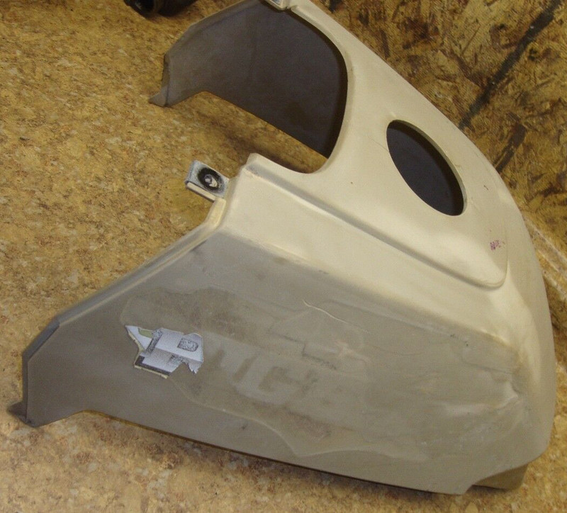 1999 Yamaha Big Bear YFM350 4x4 4Wheeler Plastic Gas Tank Cover Panel Shroud 99