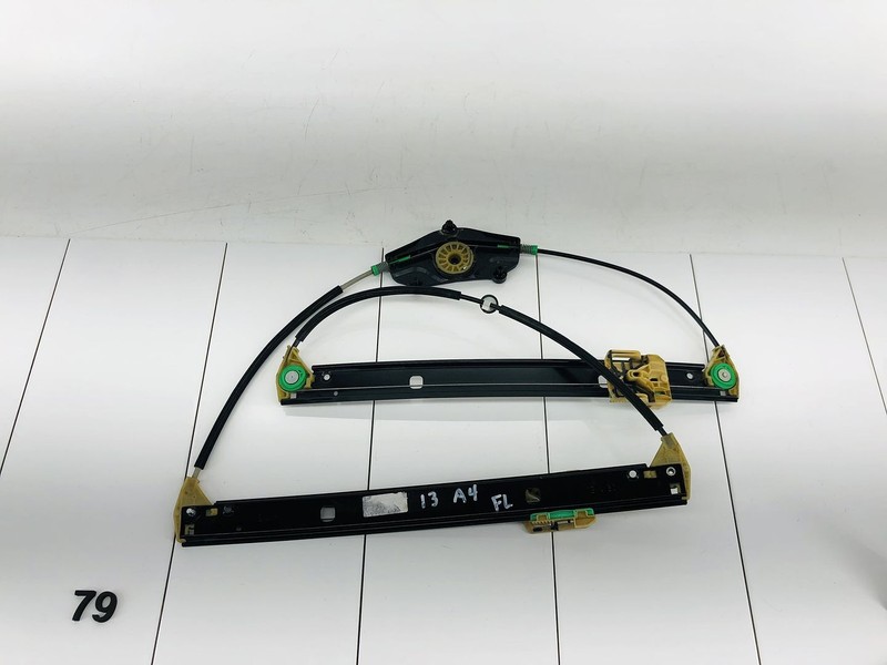 11-16 AUDI A4 QUATTRO FRONT LEFT DRIVER SIDE DOOR WINDOW REGULATOR OEM