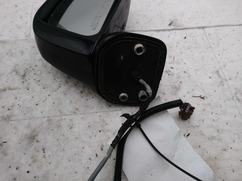 2012 Nissan Versa Right Black Door Mirror - Scrapes & Scratches, Used