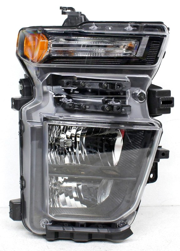 OEM Right Passenger Side Halogen Headlamp For Chevrolet 2500, 3500 Tab Missing