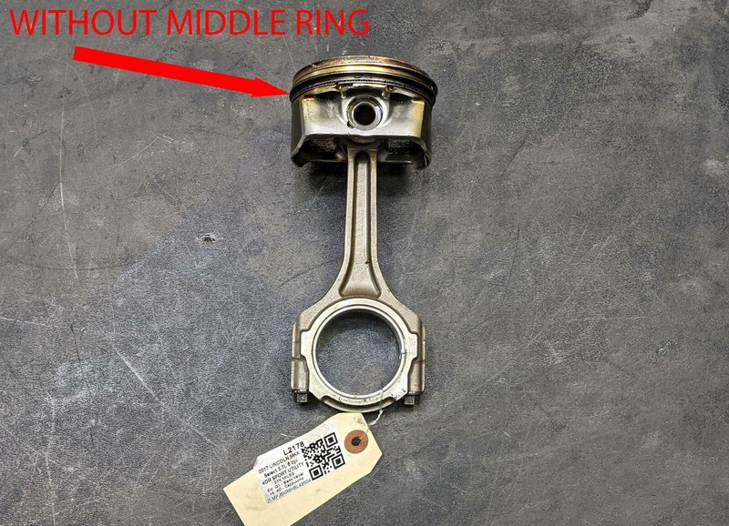 Engine Piston w/ Connection Rod 2017 Lincoln MKX BA5E-6K100-FA 2012-2018 X