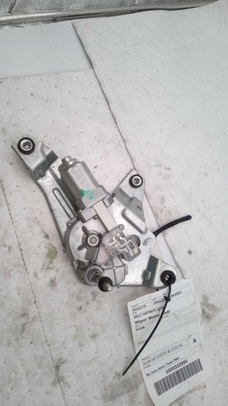 Used Back Glass Wiper Motor fits: 2017 Infiniti QX80Grade A