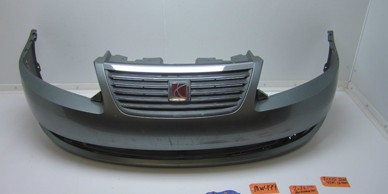 FRONT BUMPER COVER USED GRILLE GRILL CAR GM SDN for 2005 05 SATURN ION SEDAN 4DR