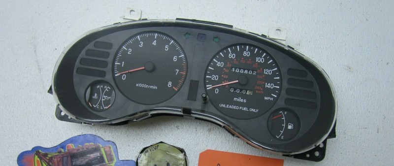 SPEEDOMETER 100K ODOMETER GAUGE FUEL GAS WATER CAR 95-00 AVENGER SEBRING COUPE
