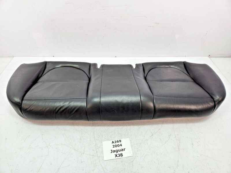 ✅ 04-05 OEM Jaguar XJ8 XJR Rear Left Right Side Lower Seat Leather Black *