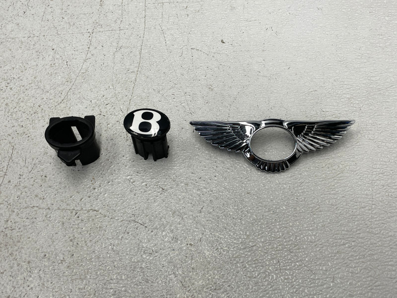 2003-2007 Bentley Continental GT Chrome Emblem Logo Cover 1577 OEM