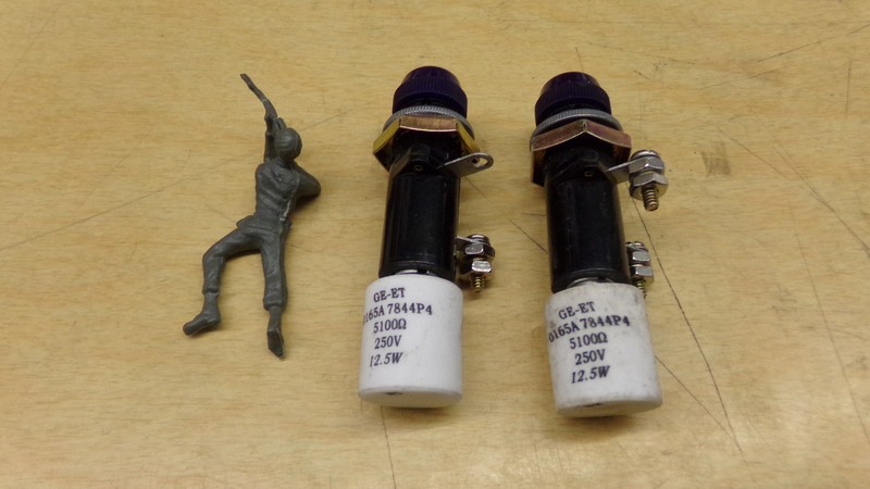 GE Type ET 0654A7844P4 Resistor Assembly, Lot of 2 *FREE SHIPPING*