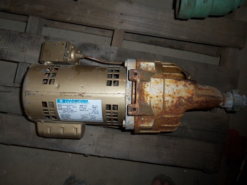 Marathon Electric RUJ48C34D412E P FR*-48 PH-1 SCS Code K HP-50 Motor
