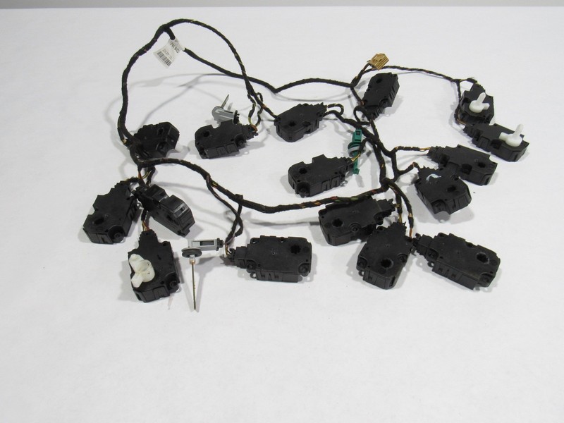 10-20 Bentley Mulsanne 2012 HVAC Heater Flap Blend Actuator Motor Set 16 PCS @1