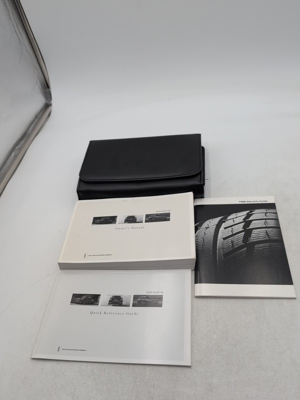2020 LINCOLN AVIATOR OWNERS MANUAL BOOK SET Case
