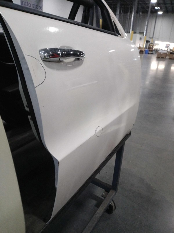 2011 Dodge Durango Right Front Door White 4DR SUV - Dent & Scratch