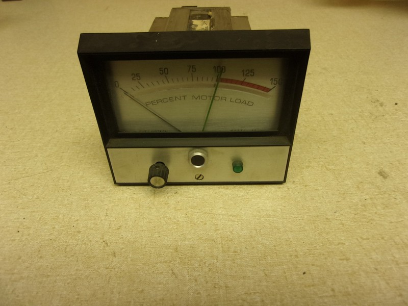 Jewel Electric Meter Percent Motor Load Model 309 w/ Case *FREE SHIPPING*