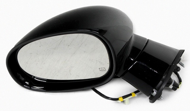 OEM Left Driver Side Exterior Mirror For Dodge Challenger Pitch Black (PX8, X8)