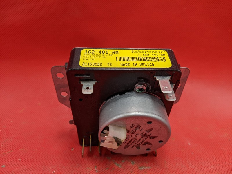 ROBERTSHAW DRYER TIMER162401AM WD-17658