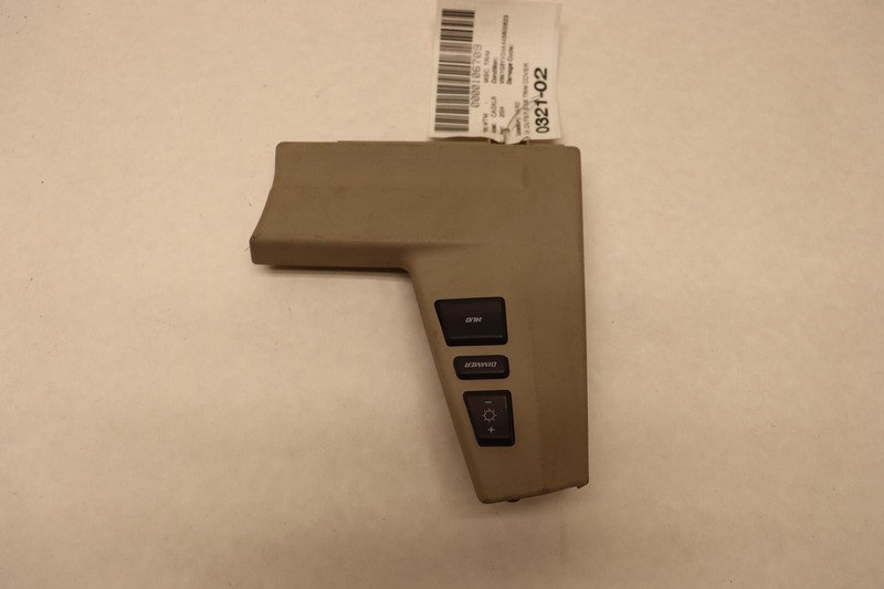 2004-2006 CADILLAC XLR DASHBOARD DRIVER HUD DIMMER LIGHT SWITCH TRIM COVER OEM