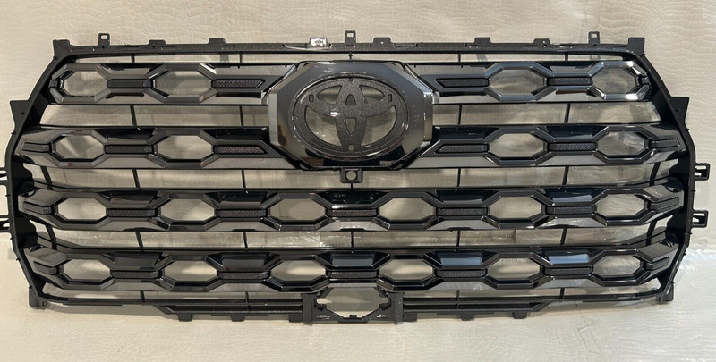 OEM 2022-2023 Toyota Tundra Smoked Chrome with Camera Hole Grille 53101-0C160