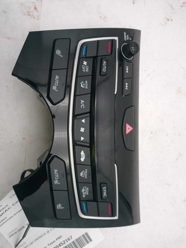 2020 Acura RDX A/C Selector Switch OEM Black 79610TJBA013M1 62000 Miles