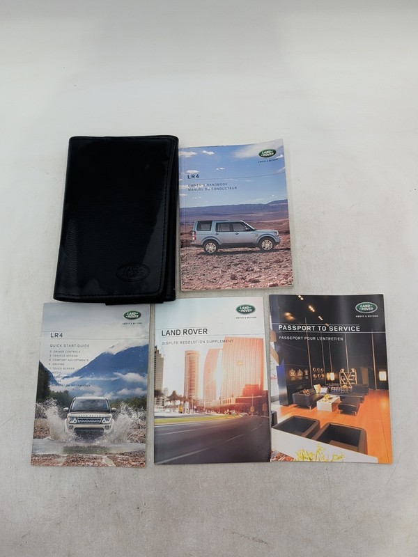 2016 Land Rover LR4 Owner's Operator's Manual Book HSE Lux Bass With Case