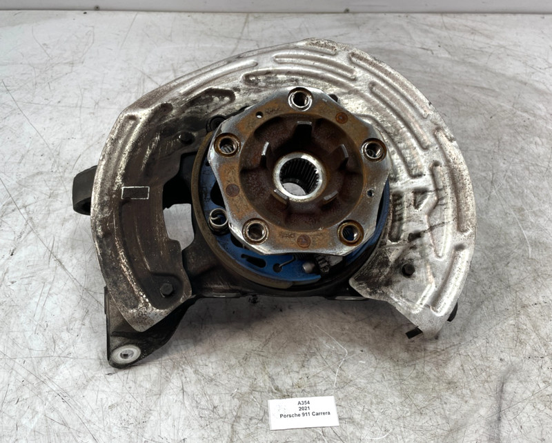 ✅ 20-24 OEM Porsche 911 Carrera 992 Rear Right Passenger Spindle Knuckle Hub 23k