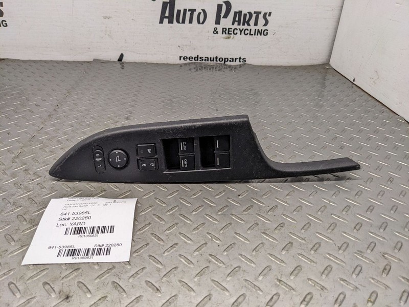 Driver Front Door Switch Driver's US Market Sedan EX Fits 13-17 ACCORD 1059831