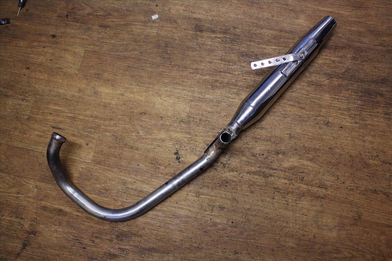 2001 KAWASAKI EN 500 EXHAUST PIPE MUFFLER SILENCER OEM EN500 01