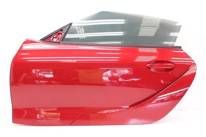 2020-2024 Toyota Supra AT 2.0L Driver Left Front Red Door Assembly