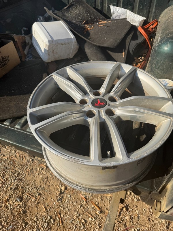 12-16 TESLA MODEL S 19" 5 DOUBLE SPOKE STOCK OEM WHEEL RIM -