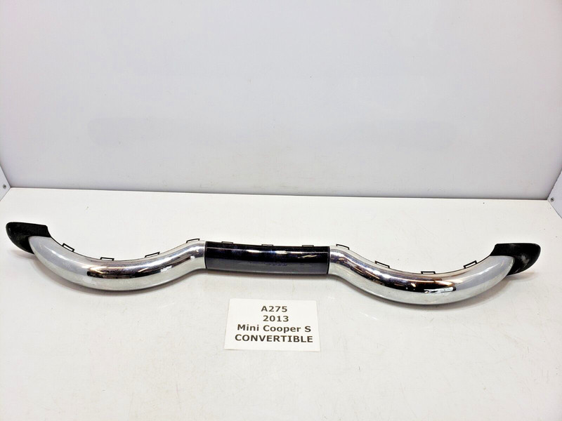 ✅ 11-15 OEM Mini Cooper S R57 Convertible Roll Bar Trim Cover Chrome NOTE*