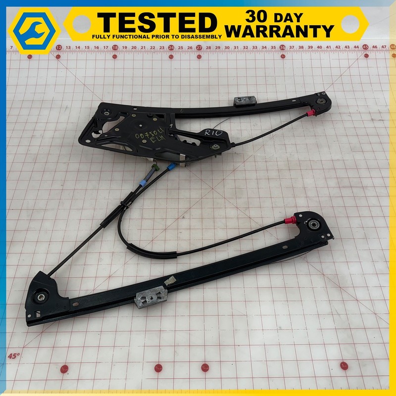 94-01 BMW 540 740 750 FRONT LEFT DRIVER SIDE DOOR WINDOW REGULATOR W/MOTOR OEM