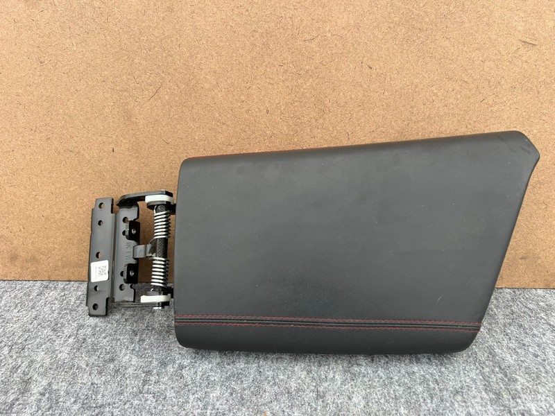 GENESIS G70 2019-2026 OEM CENTER CONSOLE ARMREST ARM REST (BLACK RED STITCH)