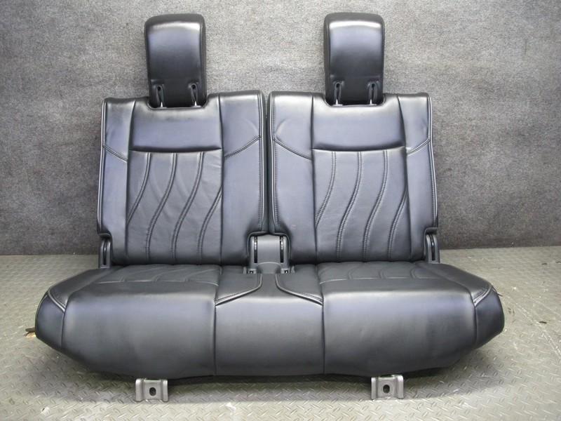 2014-2015 INFINITI QX60 REAR 3RD THIRD ROW LEATHER SEAT GRAPHITE