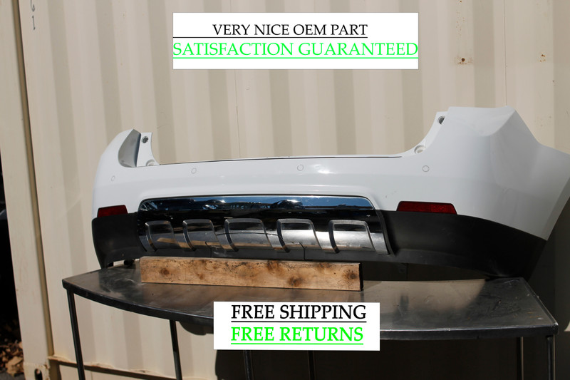 2010-2015 Chevrolet Equinox Complete Rear Bumper W/ Park Assist Sensors Oem