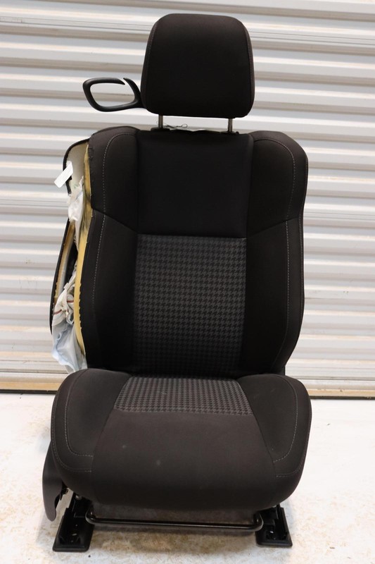 2015-2023 DODGE CHALLENGER FRONT RIGHT PASSENGER SEAT CLOTH BLACK OEM
