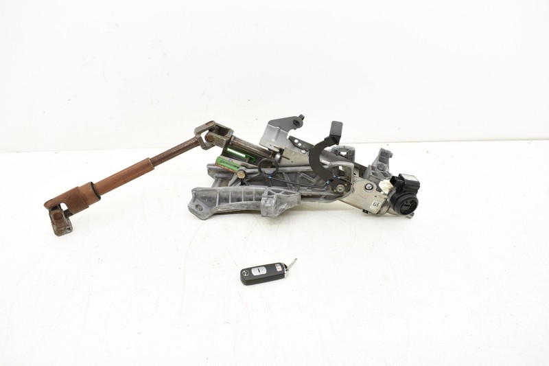 2011 MAZDASPEED 3 HATCHBACK STEERING COLUMN W/ IGNITION LOCK KEY OEM KW65