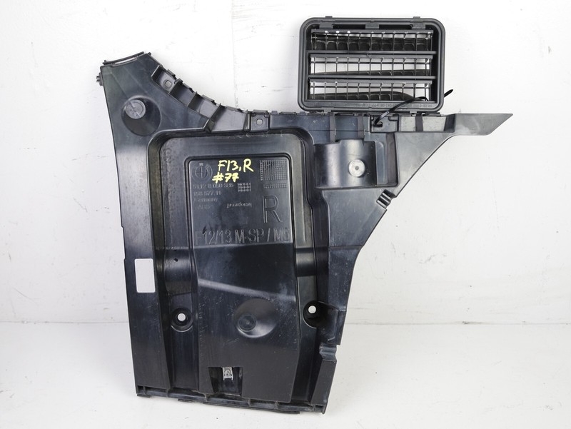 BMW 640I 650I F12 F13 REAR BUMPER MOUNT BRACKET + VENT BREATHER OEM 2012-2018