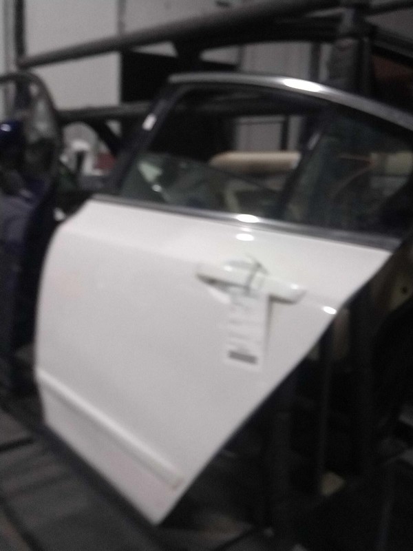 2012 Acura TL Left Rear Door White OEM 4DR Sedan 156K Miles - Used