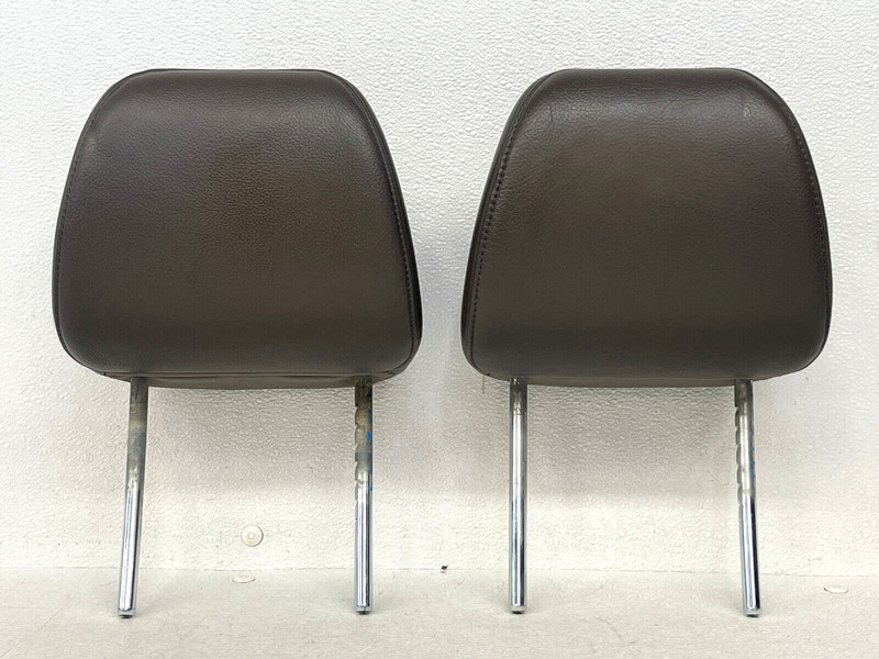 ⭐2011-2017 HONDA ODYSSEY FRONT LEFT & RIGHT SEAT HEADREST SET BROWN OEM LOT2493