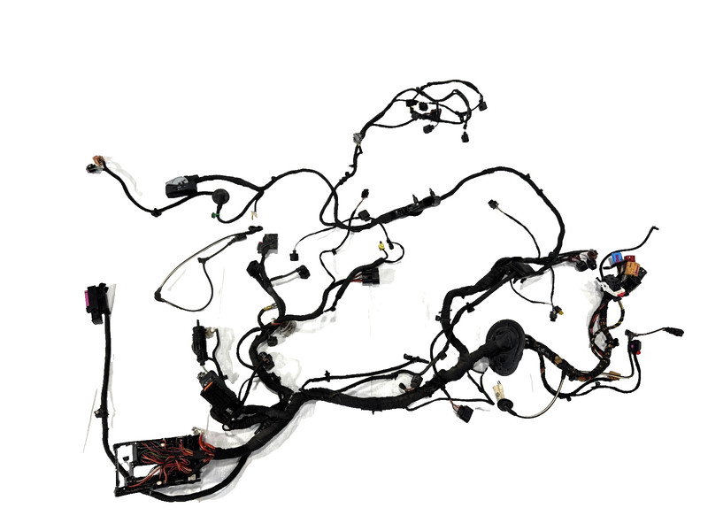 π18-19 VOLKSWAGEN ATLAS 3.6L ENGINE BAY ROOM MAIN WIRING HARNESS & FUSE BOX OEM