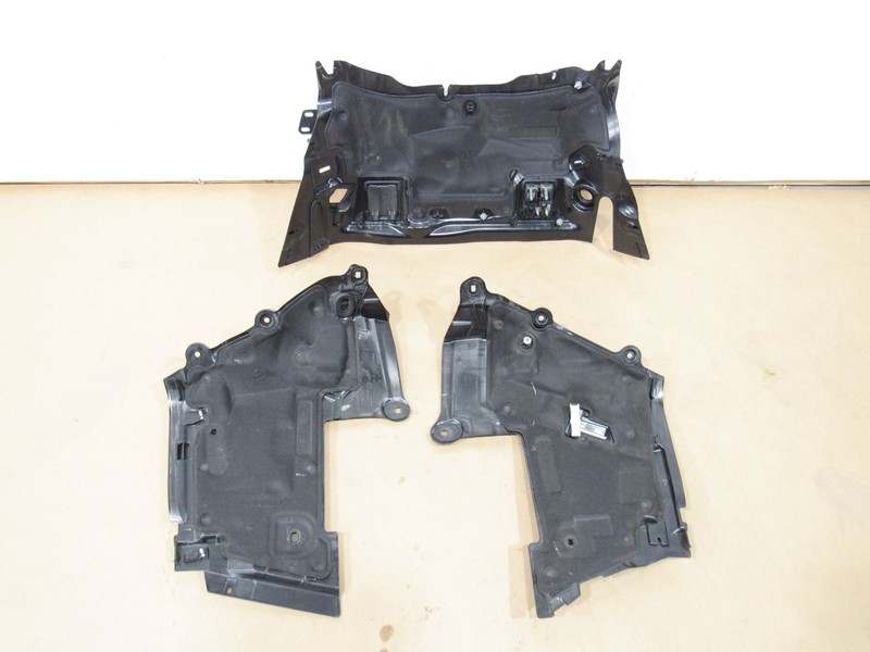 Mercedes E63 S W213 2018 Engine Motor Insulation Cover Panel Set 3 PCS 18-20 ;:O