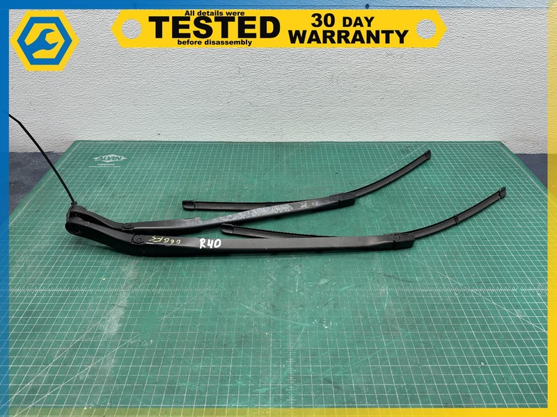 06-12 BENTLEY Flying Spur FRONT RIGHT LEFT WINDSHIELD WIPER ARM W BLADE PAIR OEM