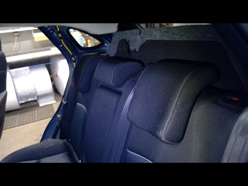 2016-2022 CX-3 3 Rear Headrests Black Cloth 1573792