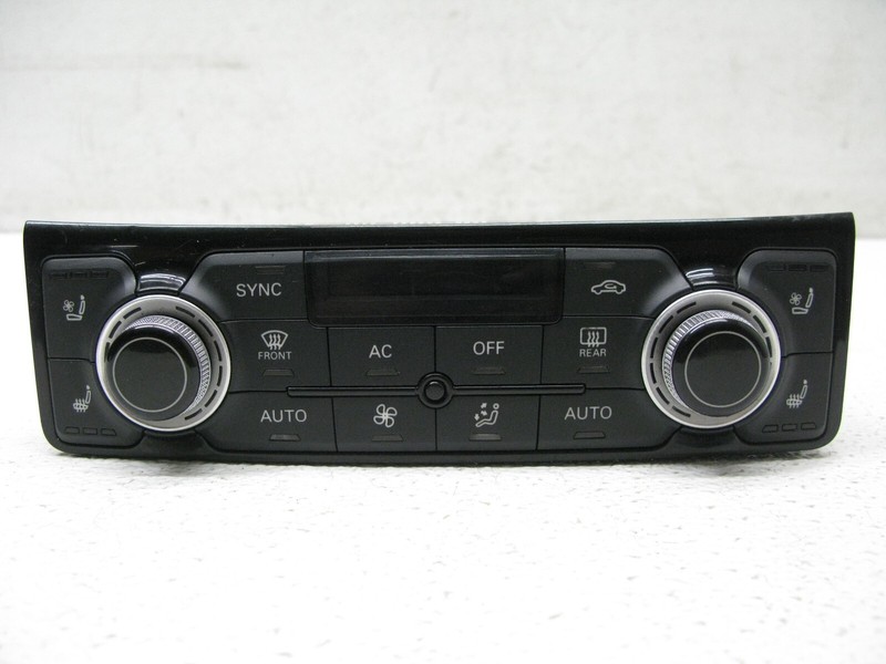 11-14 AUDI D4 A8 S8 QUATTRO A/C HEATER HVAC CLIMATE CONTROL SWITCH UNIT 082523