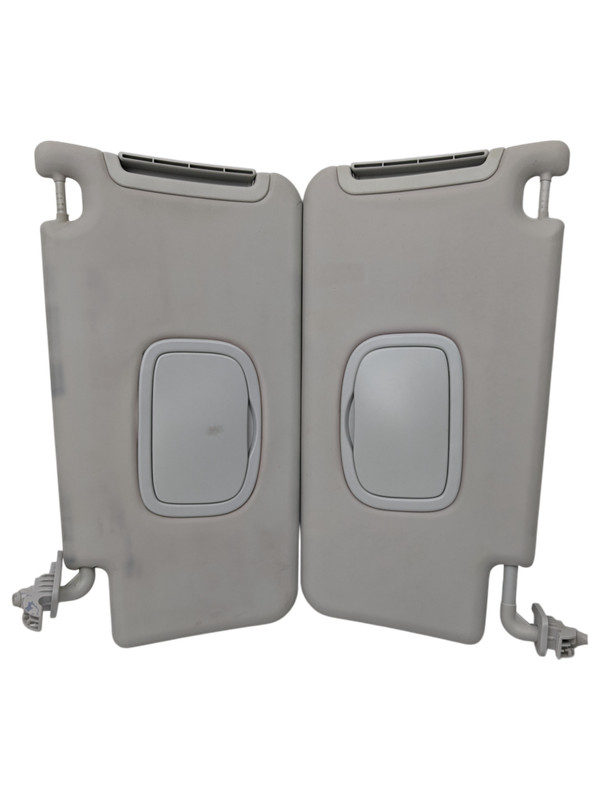 2015-2022 Jeep Renegade Left Right Pair Sun Visor Illumination W Lights Gray OEM