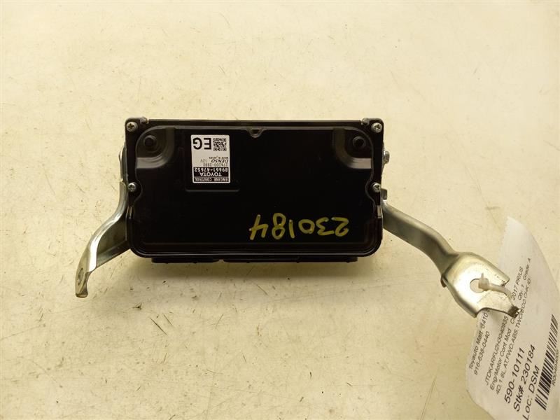 17-18 TOYOTA PRIUS 1.8L FWD AT ENGINE CONTROL MODULE ECM ASSEMBLY