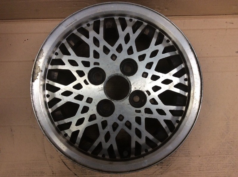 88 89 90 91 Civic Prelude Aluminum Wheel Rim 13x5J 40 Spoke Used OEM