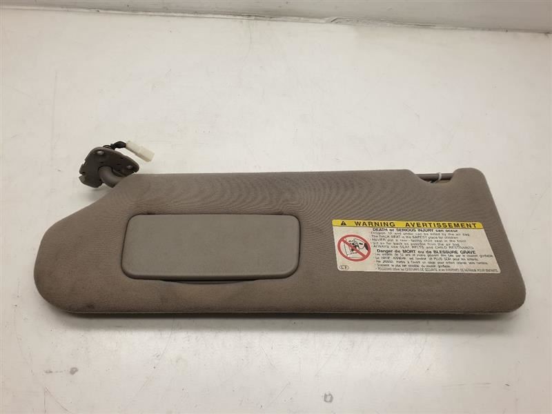 Driver Sun Visor With Illumination Limited Primary Fits 01 SEQUOIA
