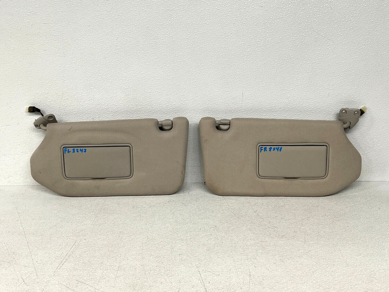 ⭐2013-2020 INFINITI QX60 FRONT LEFT & RIGHT SUN VISORS SHADE SET OEM LOT2547